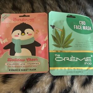 The Crème Shop Holiday Cheer Essence Sheet Mask - Pink